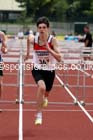 Under-17 mens 100 metres hurdles. Photo: David T. Hewitson/Sports for All Pics